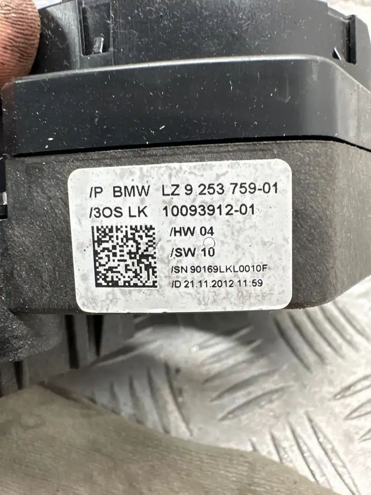BMW 3 F30 F35 F31 (2012 - 2018) 9253759 Контактное кольцо SRS — фото 3