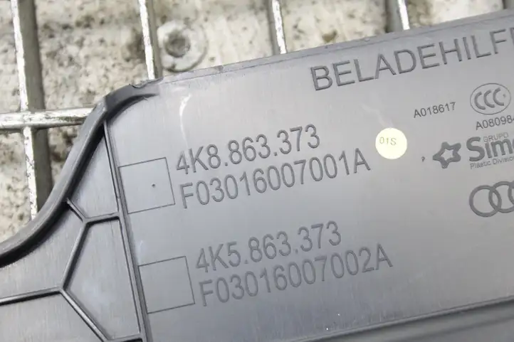 Audi A7 S7 4K8 (2018 - ) 4K8863373 Прочие детали салона — фото 6