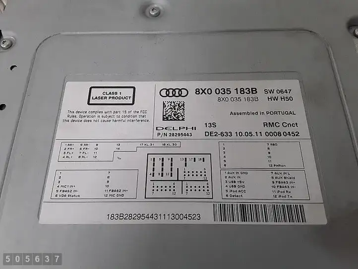 Audi A1 (2010 - 2014) 8X0035183B Магнитола / мультимедийная система — фото 3
