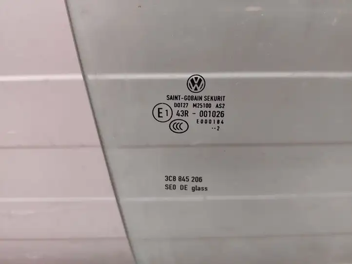 Volkswagen PASSAT CC (2012 - 2017) 3C8845206 Стекло задней двери — фото 2