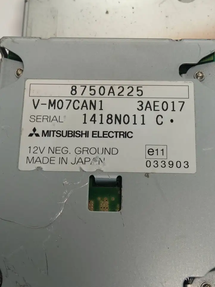 Mitsubishi Outlander (2007 - 2012) 8750A239 Магнитола / мультимедийная система — фото 5