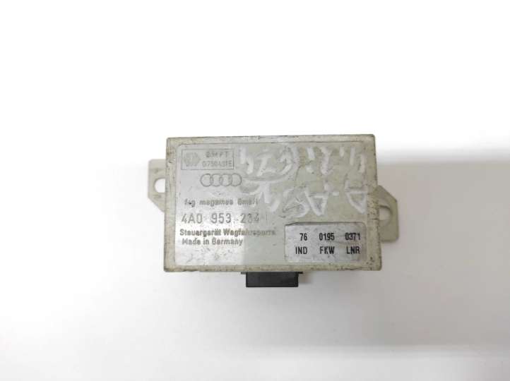 4A0953234 Audi A8 S8 D2 4D Imobilaizerio valdymo blokas