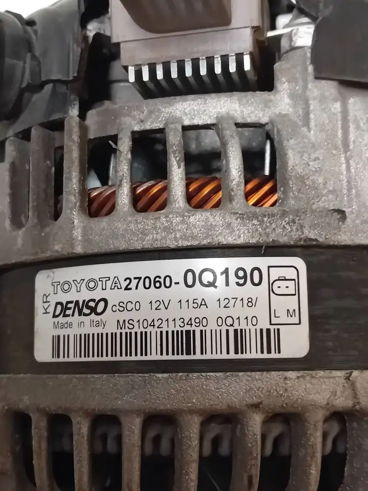 Toyota Aygo AB40 (2018 - 2021) 270600Q190 Генератор — фото 5
