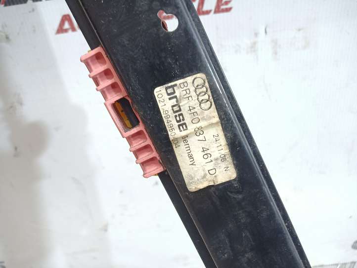 Audi A6 (2004 - 2008)  4F0837461D Механизм для электрического подъема окон передней двери (без двигателя)