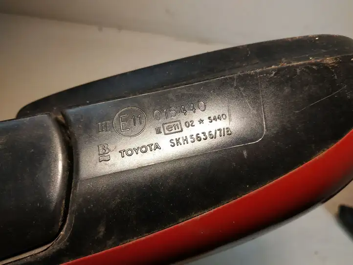Toyota Avensis T220 (2000 - 2003) 015440 Боковое зеркало с электроприводом — фото 3