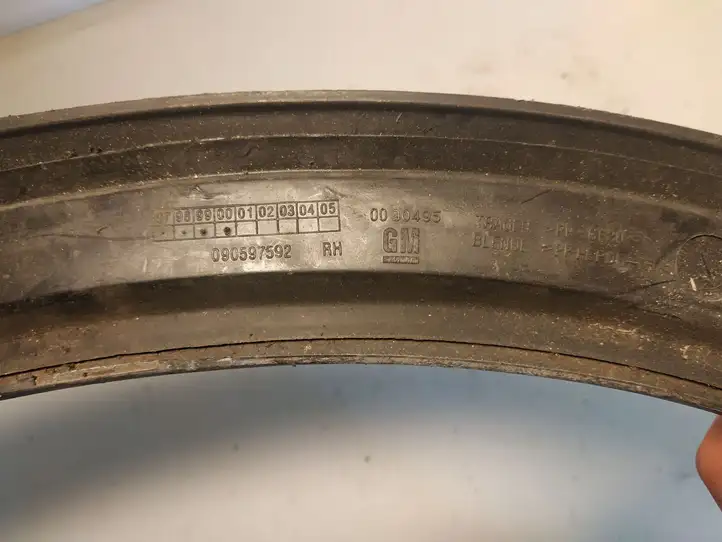 Opel Zafira A (1999 - 2003) 090597592 Накладка колесной арки — фото 6