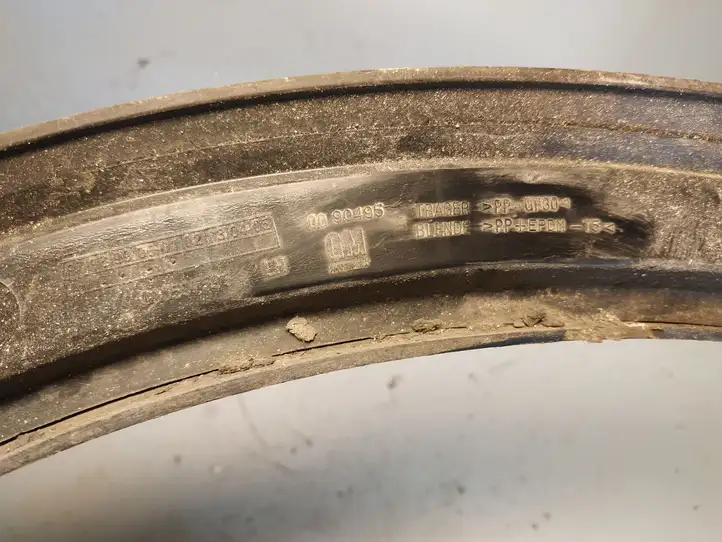 Opel Zafira A (1999 - 2003) 090597592 Накладка колесной арки — фото 5