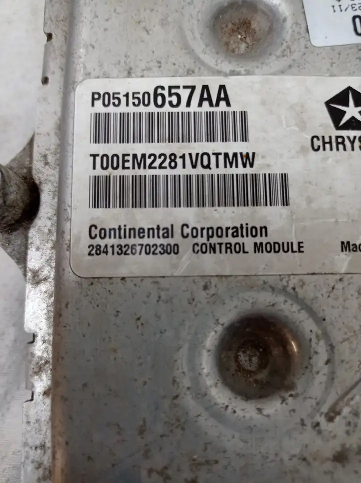 Chrysler Pacifica (2016 - ) 2841326702300 Блок управления пневмоподвеской — фото 2