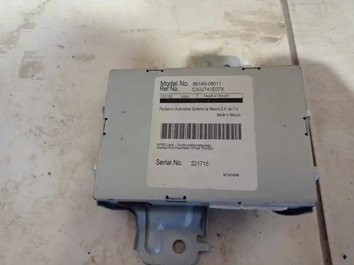 Toyota Sienna XL30 III (2011 - 2020) 861A008011 Модуль управления видео — фото 1