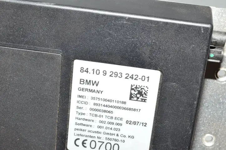 BMW 5 F10 F11 (2009 - 2016) Bluetooth модуль — фото 6