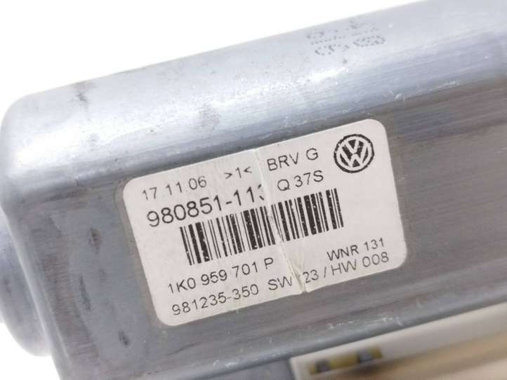 Volkswagen PASSAT B6 (2005 - 2010)  1K0959701P электродвигатель переднего стеклоподъемника