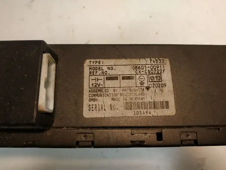 Toyota Previa (XR30, XR40) II (2000 - 2006) 0860100911 CD/DVD чейнджер — фото 3