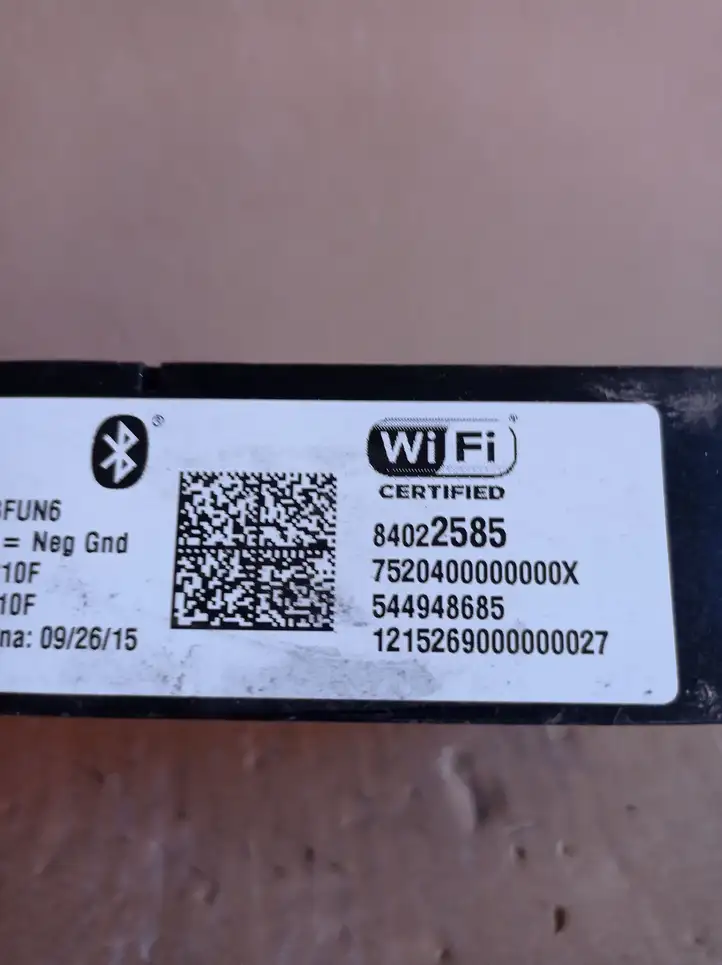 Chevrolet Volt II (2015 - ) 84022585 Bluetooth модуль — фото 2