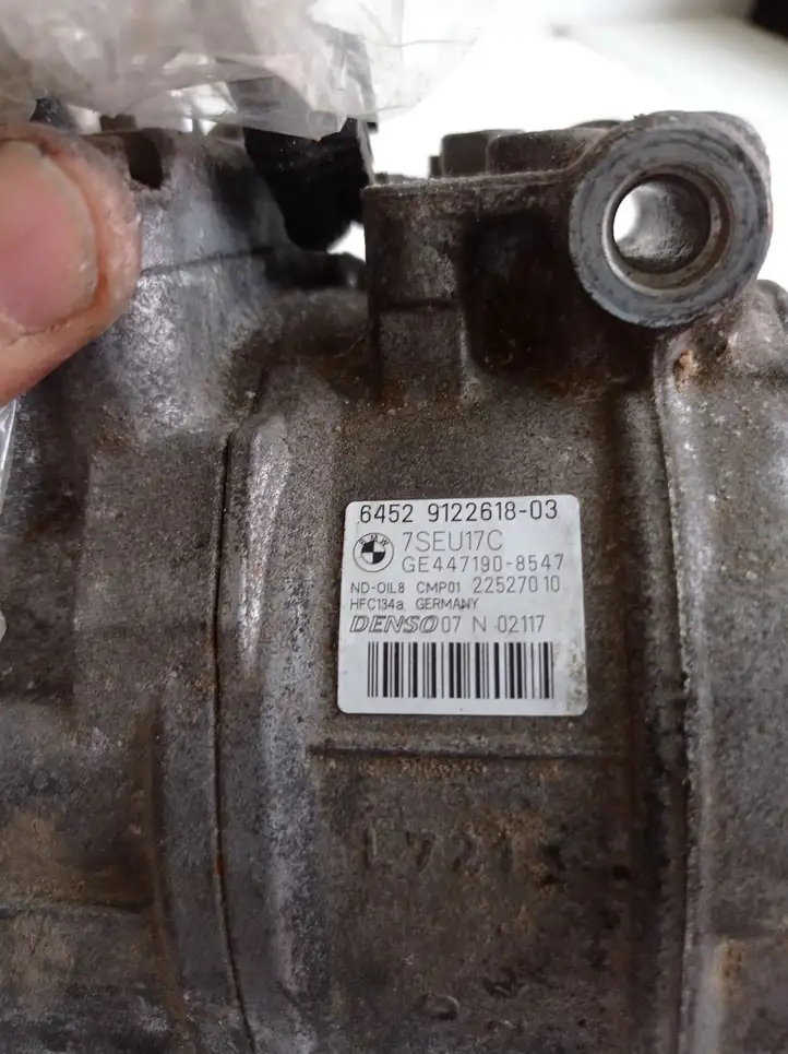 BMW 3 E90 E91 (2005 - 2012) GE4471908547 Компрессор (насос) кондиционера воздуха — фото 3