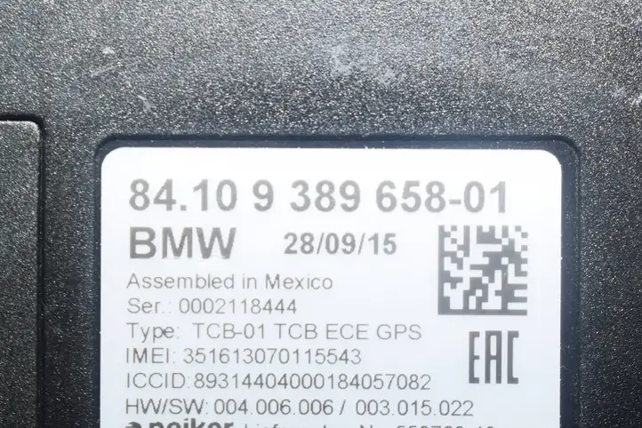 BMW 1 F20 F21 (2011 - 2019) 9297787 Bluetooth модуль — фото 2
