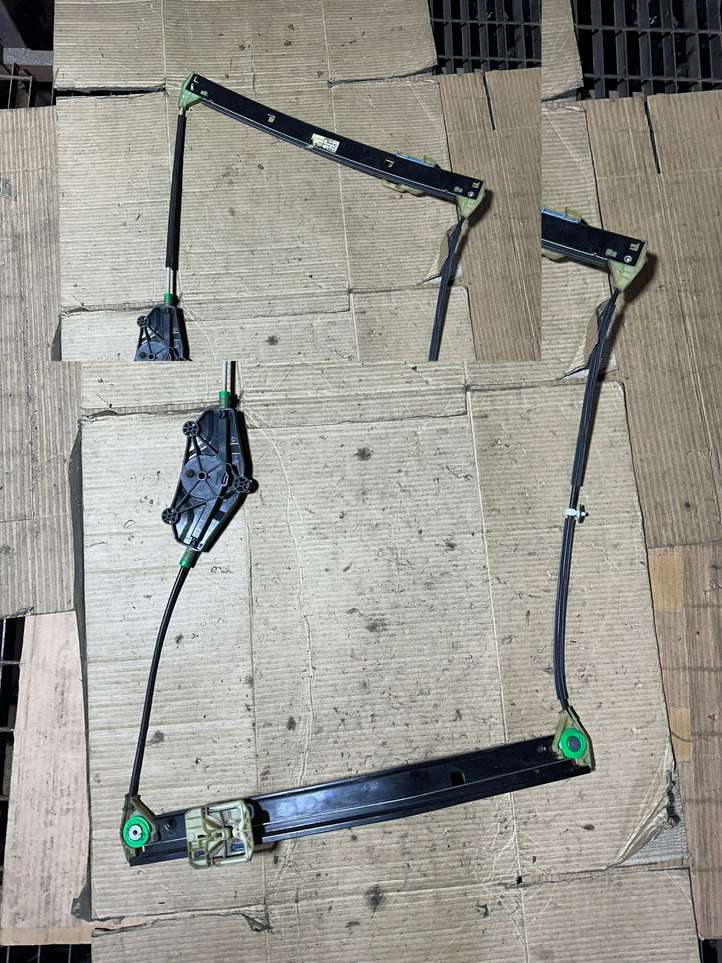 Audi A4 (2007 - 2011)  8K0837462 Механизм для электрического подъема окон передней двери (без двигателя)