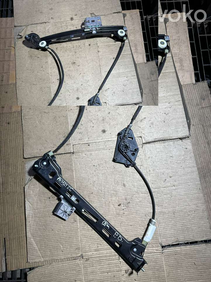 Volkswagen Passat CC (2008 - 2012)  962850104 Механизм для электрического подъема окон передней двери (без двигателя)