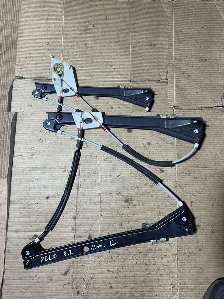 Volkswagen Polo (2009 - 2015)  6R0959801DG Механизм для электрического подъема окон передней двери (без двигателя)