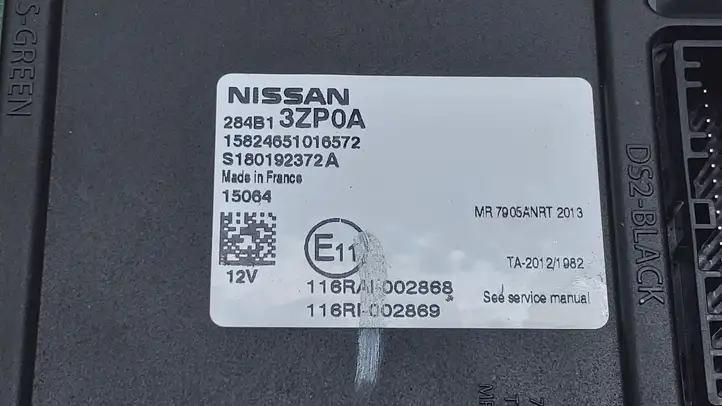 Nissan Pulsar (2014 - 2018) 284B13ZP0A Модуль управления BSM — фото 2