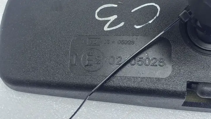 Citroen C3 (2016 - ) E20205028 Салонное зеркало заднего вида — фото 2