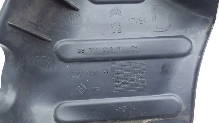 Citroen C3 (2016 - ) 9801221980 Защита днища задней части — фото 3