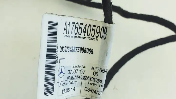 Mercedes-Benz A W176 (2012 - 2018) A1765405908 Проводка задней двери — фото 2