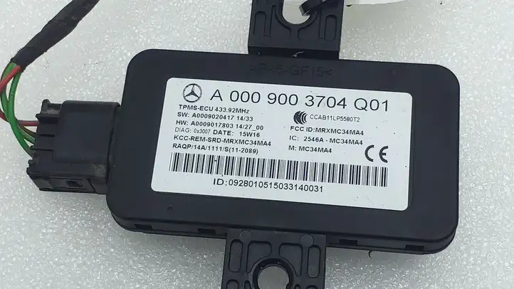 Mercedes-Benz A W176 (2012 - 2018) A0009003704 Блок управления TPMS — фото 2
