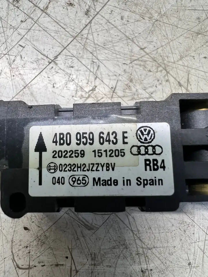 Porsche Cayenne (9PA) (2002 - 2010) 4B0959643E Датчик удара SRS — фото 3