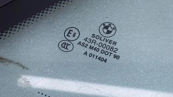 BMW Z4 E89 (2009 - 2017) 43R00082 Заднее боковое стекло — фото 2