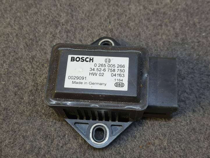 BMW 5 E60 E61 (2004 - 2010)  34526758750 Датчик ESP (системы стабильности) (датчик курсовой устойчивости))