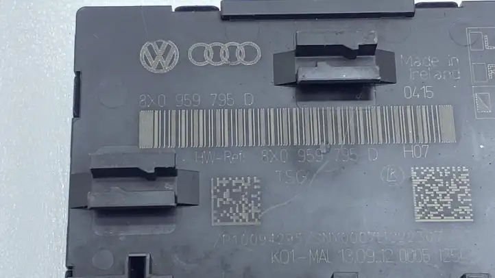 Skoda Superb B6 (3T) (2008 - 2015) 8X0959795D Блок управления дверью — фото 2