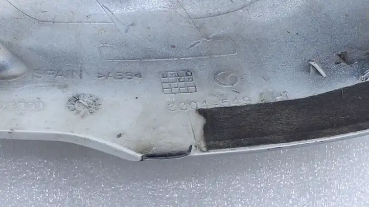 Volvo V60 (2013 - 2018) 3304549 Пластиковая отделка зеркала — фото 3