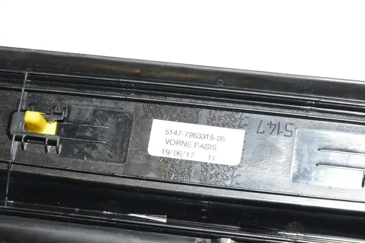 BMW 3 F30 F35 F31 (2012 - 2018) 7263315 Внутренняя отделка переднего порога — фото 6