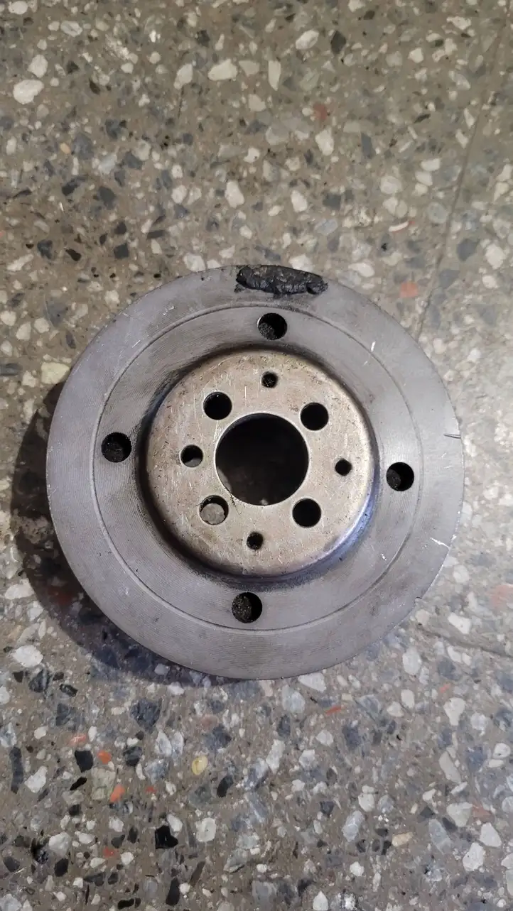 Audi A6 S6 C5 4B (2001 - 2004) 008105243 Шкив коленчатого вала — фото 1