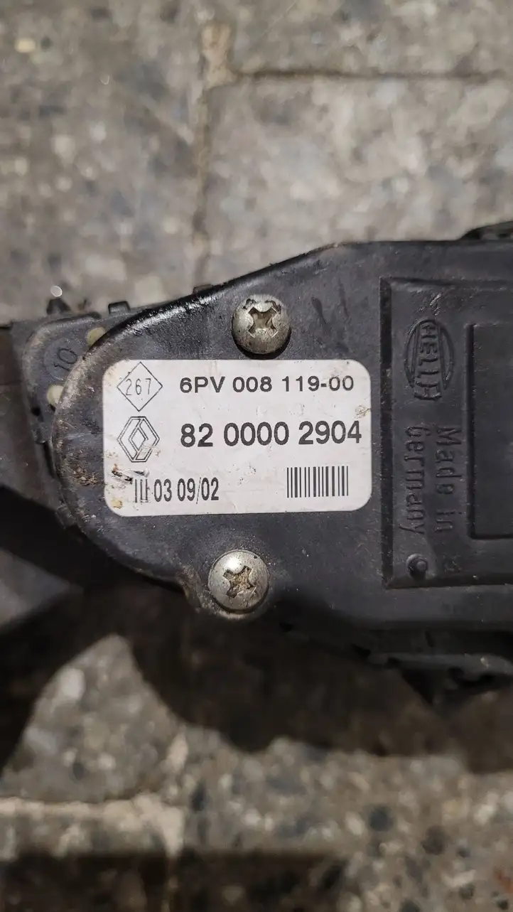 Renault Laguna II (2001 - 2005) 8200002904 Педаль акселератора — фото 5