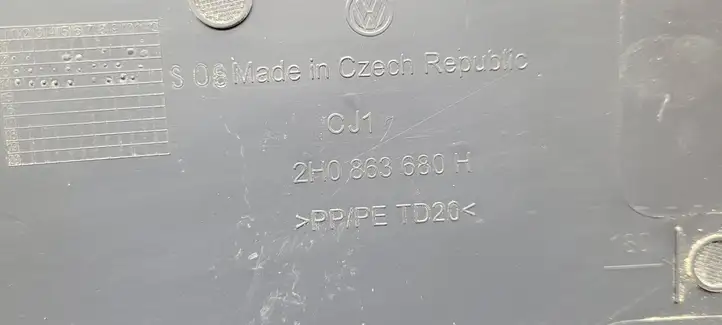Volkswagen Amarok (2016 - 2023) 2H0863680H Обшивка рулевой колонки — фото 4