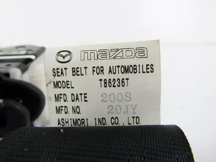 Mazda 2 (2007 - 2010) Задний ремень безопасности — фото 4