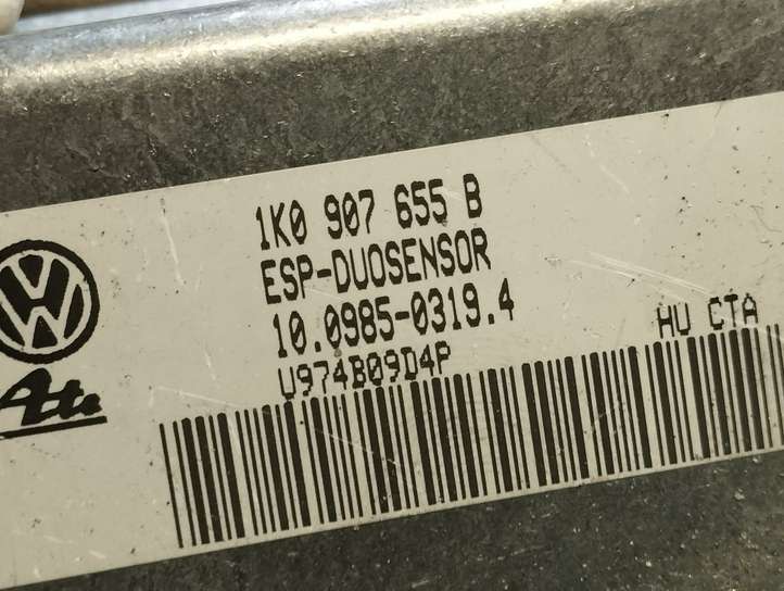 Volkswagen Touran I (2003 - 2010)  1K0907655B Датчик ESP (системы стабильности) (датчик курсовой устойчивости))
