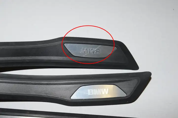 BMW 3 F30 F35 F31 (2012 - 2018) 7289217 Внутренняя обшивка порога (комплект) — фото 2