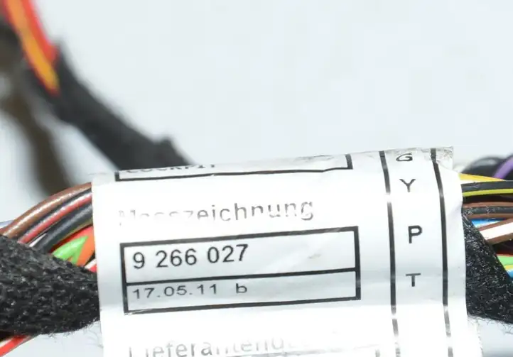 BMW 3 F30 F35 F31 (2012 - 2018) 9266027 Прочая электропроводка — фото 4