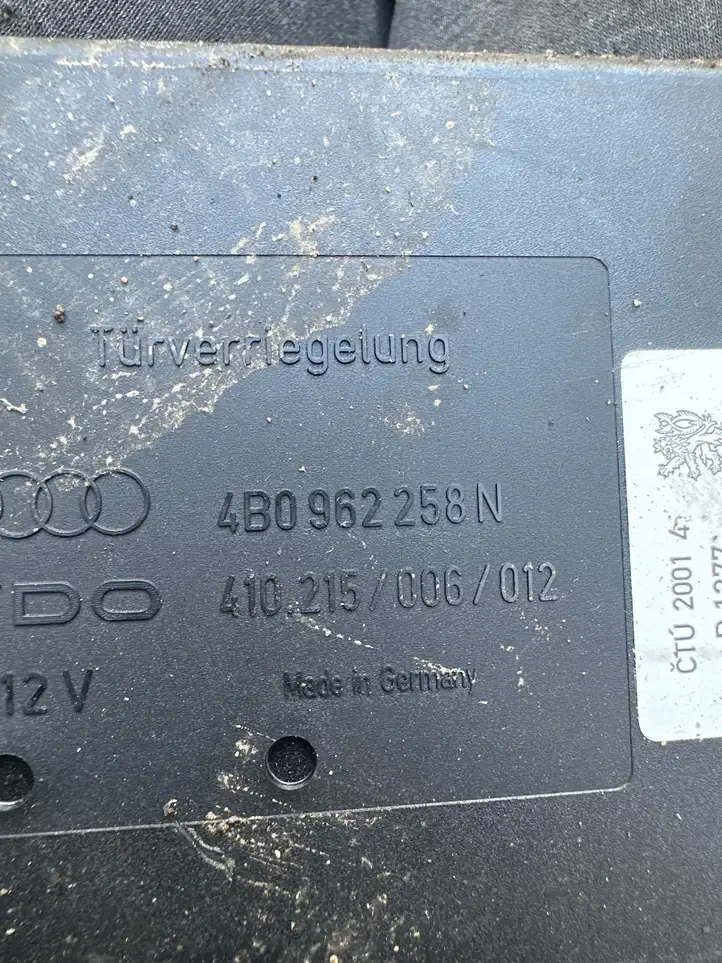 Audi A6 S6 C5 4B (2001 - 2004) 4B0962258N Модуль комфорта — фото 3