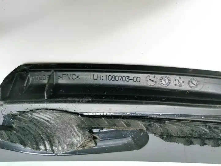 Tesla Model 3 (2017 - 2023) 1080703-00-H Заднее боковое стекло — фото 4