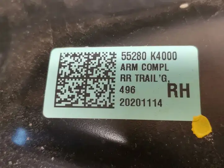 Hyundai Kona I (2017 - 2022) 55280K4000 Ступица колеса — фото 3