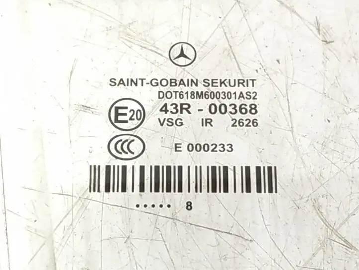 Mercedes-Benz CLS C219 (2003 - 2011) 2197300418 Стекло задней двери — фото 3