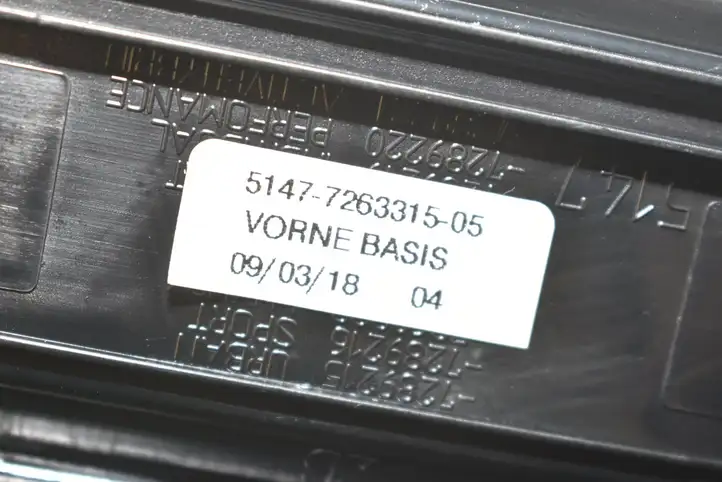 BMW 3 F30 F35 F31 (2012 - 2018) 7263315 Внутренняя отделка переднего порога — фото 4