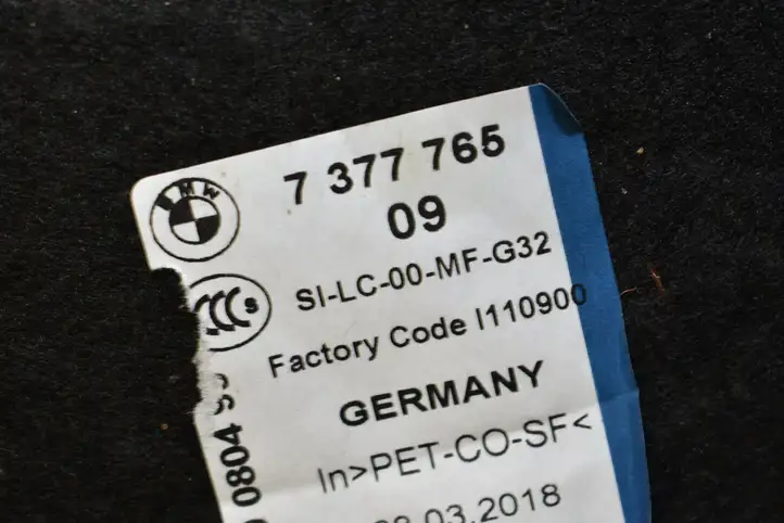 BMW 6 G32 Gran Turismo (2017 - ) 7377765 Другая часть кузова — фото 3