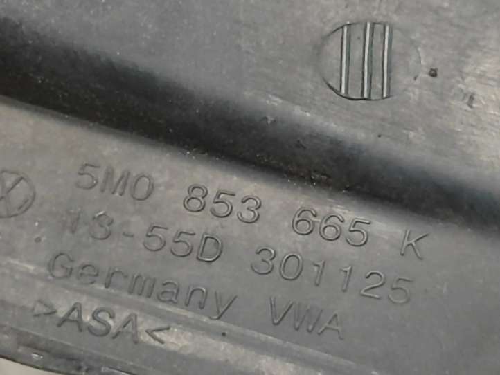 Volkswagen Golf Plus (2008 - 2014)  5M0853665K Декоративная решётка противотуманной фары