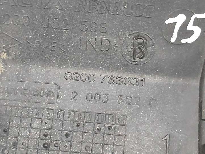 Dacia Sandero (2008 - 2012)  8200763631 Крышка петли вытягивания