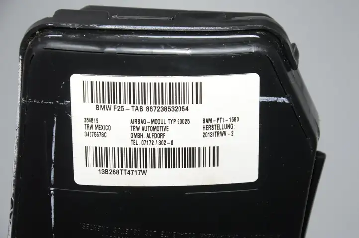 BMW X3 F25 (2010 - 2017) 7238532 Подушка безопасности сиденья — фото 5