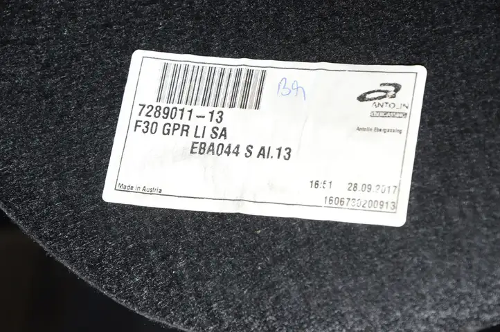 BMW 3 F30 F35 F31 (2012 - 2018) 7255636 Боковая обшивка багажника — фото 13